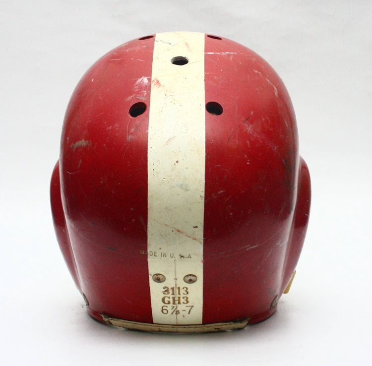 Game Used 1950s 60s Alabama Crimson Tide Style Spalding Gardite Football Helmet