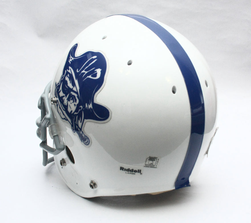 Vintage Game Used 2011 Seton Hall Prep Pirates Schutt Pro Air II Football Helmet