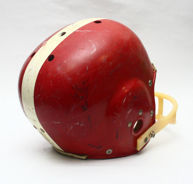 Game Used 1950s 60s Alabama Crimson Tide Style Spalding Gardite Football Helmet