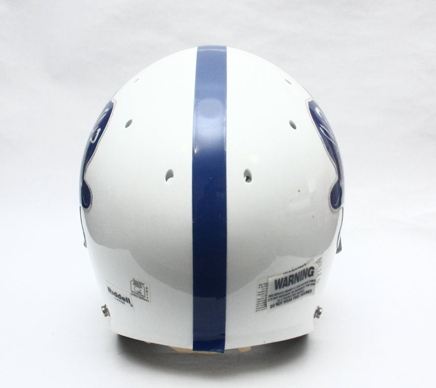 Vintage Game Used 2011 Seton Hall Prep Pirates Schutt Pro Air II Football Helmet