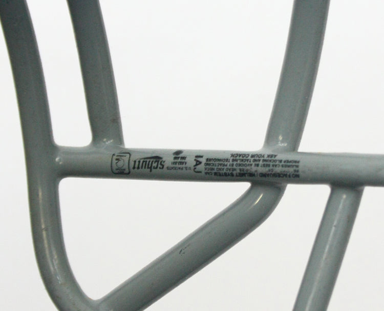 Rare Vintage NOS Schutt ROPO-SW Football Helmet Facemask - Grey