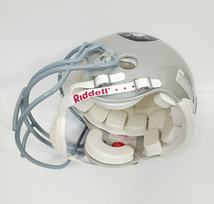Vintage NOS Oakland Los Angeles Raiders Riddell VSR4 Pro Line Football Helmet a