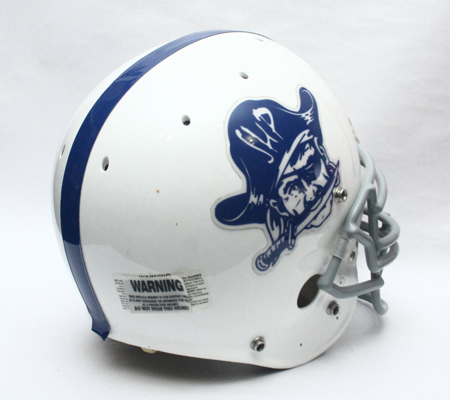 Vintage Game Used 2011 Seton Hall Prep Pirates Schutt Pro Air II Football Helmet