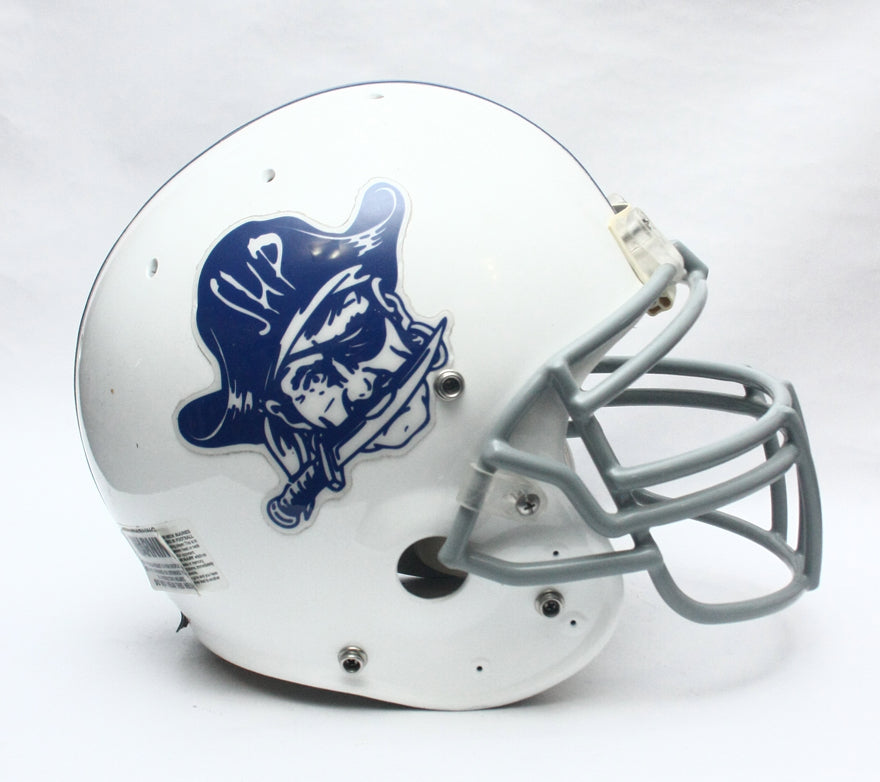 Vintage Game Used 2011 Seton Hall Prep Pirates Schutt Pro Air II Football Helmet