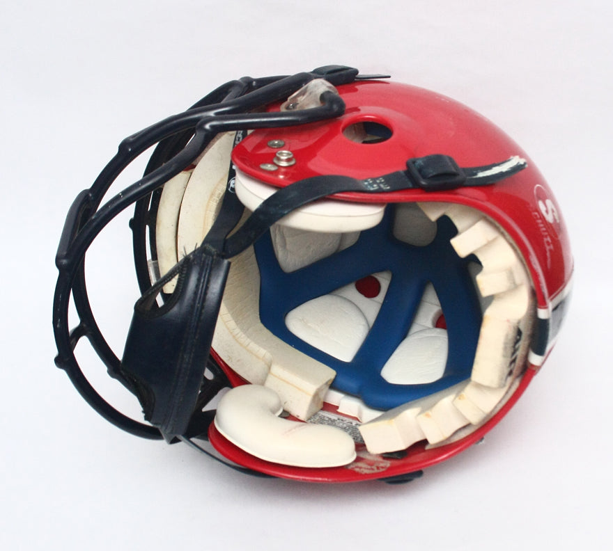 Vintage Game Used 1990s Raiders Schutt Pro Air II Football Helmet - Size Large