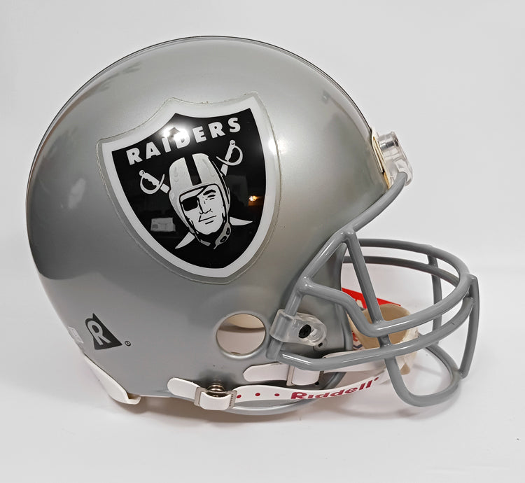 Vintage NOS Oakland Los Angeles Raiders Riddell VSR4 Pro Line Football Helmet b