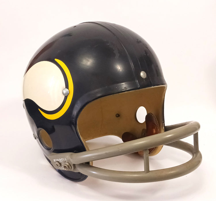 Vintage 1972 Minnesota Vikings Riddell Kra Lite Football Lamp Helmet