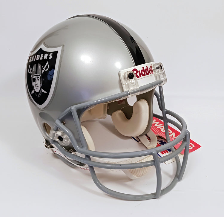 Vintage NOS Oakland Los Angeles Raiders Riddell VSR4 Pro Line Football Helmet b