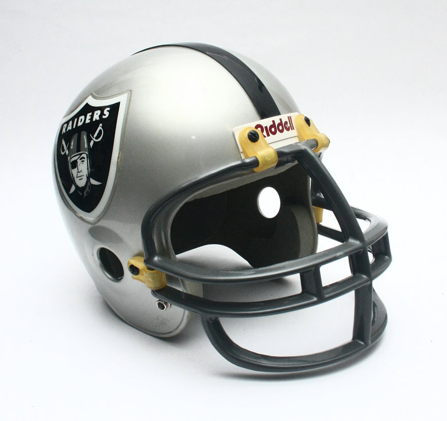 Vintage 1980s NOS Oakland Raiders Riddell Replica Football Helmet