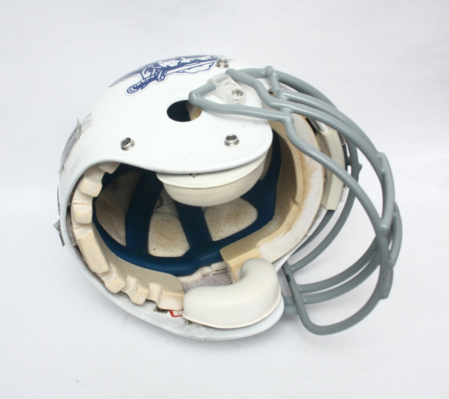 Vintage Game Used 2011 Seton Hall Prep Pirates Schutt Pro Air II Football Helmet