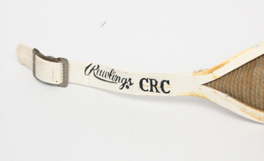 Rare Vintage 1970s 80s Game Used Rawlings CRC 2 Point Football Helmet Chinstrap