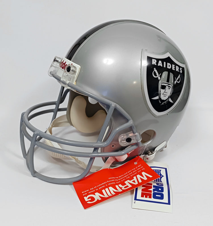 Vintage NOS Oakland Los Angeles Raiders Riddell VSR4 Pro Line Football Helmet b