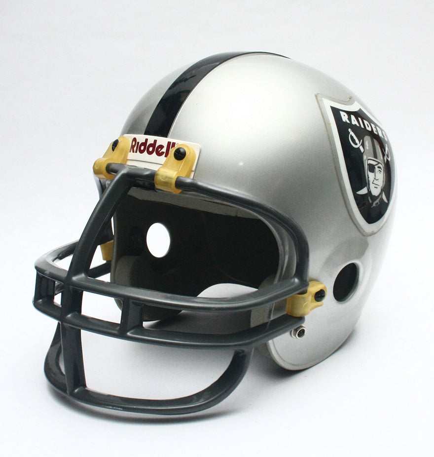 Vintage 1980s NOS Oakland Raiders Riddell Replica Football Helmet