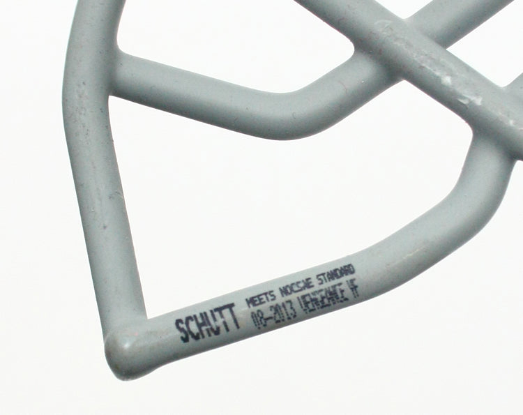 Vintage Game Used Schutt ROPO-DW Vengeance Football Helmet Facemask - Grey