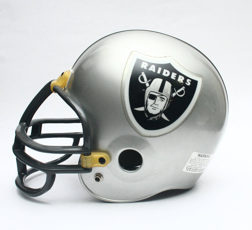Vintage 1980s NOS Oakland Raiders Riddell Replica Football Helmet