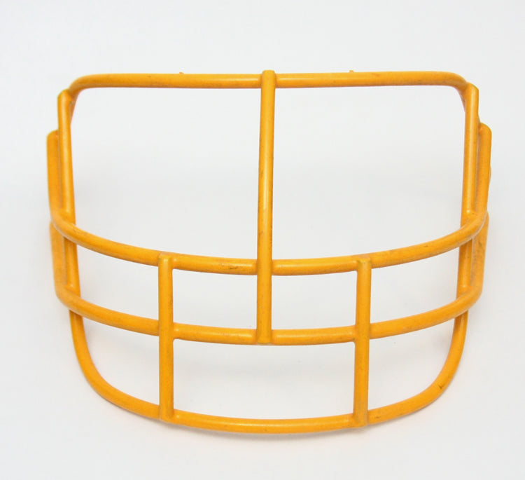 Rare Vintage Riddell NJOP Football Helmet Facemask - Yellow Gold