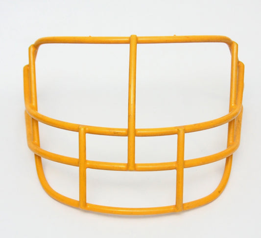 Rare Vintage Riddell NJOP Football Helmet Facemask - Yellow Gold