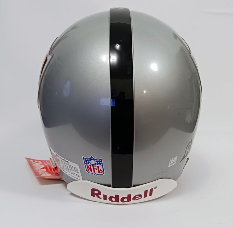 Vintage NOS Oakland Los Angeles Raiders Riddell VSR4 Pro Line Football Helmet b