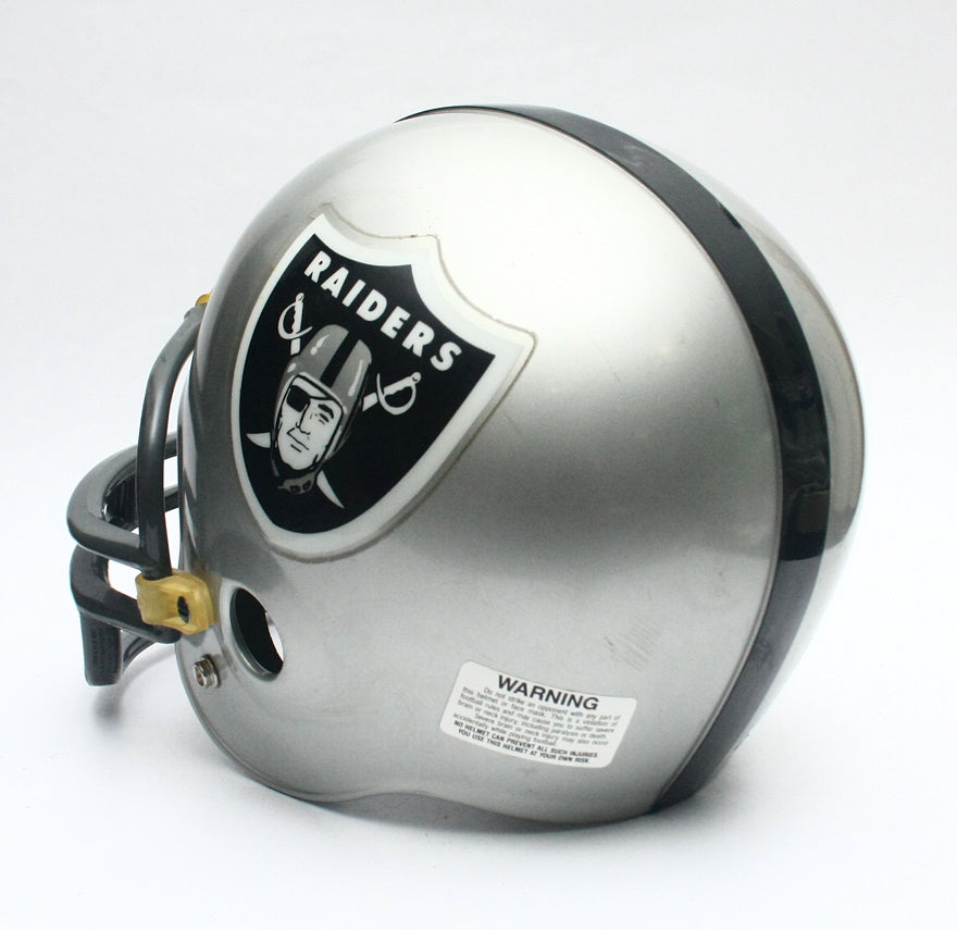 Vintage 1980s NOS Oakland Raiders Riddell Replica Football Helmet