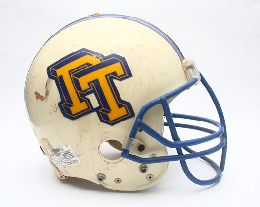 Vintage Game Used 1990s Pine Tree Pirates Riddell VSR 2 Football Helmet Size L