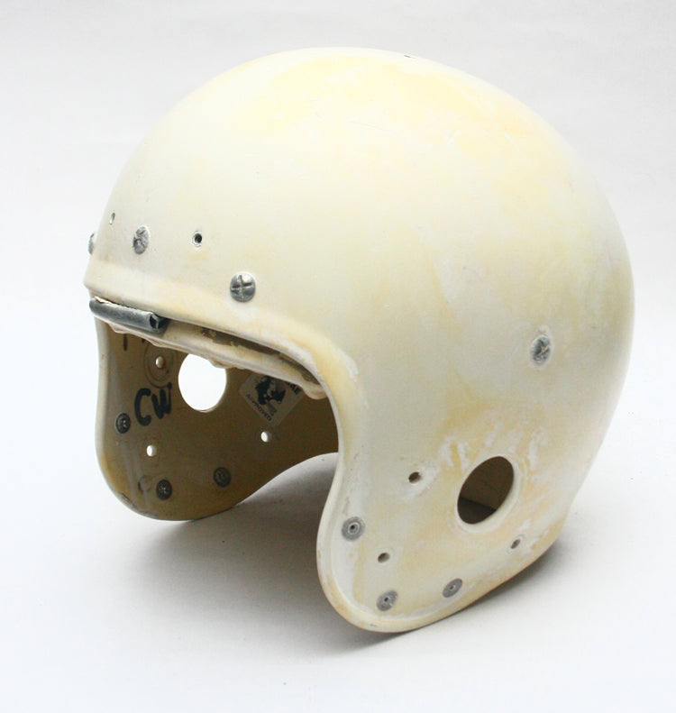 Ultra Rare Vintage Game Used 1975 Rawlings HC Football Helmet - Size 6 7/8 - 7