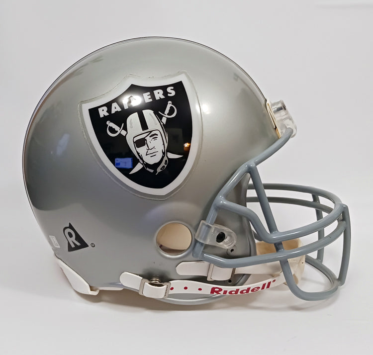 Vintage NOS Oakland Los Angeles Raiders Riddell VSR4 Pro Line Football Helmet b