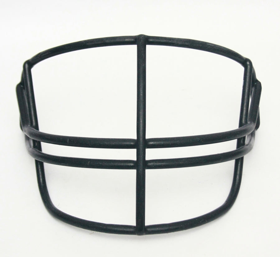 Game Used Vintage Schutt NOPO Football Helmet Facemask - Black - IJE