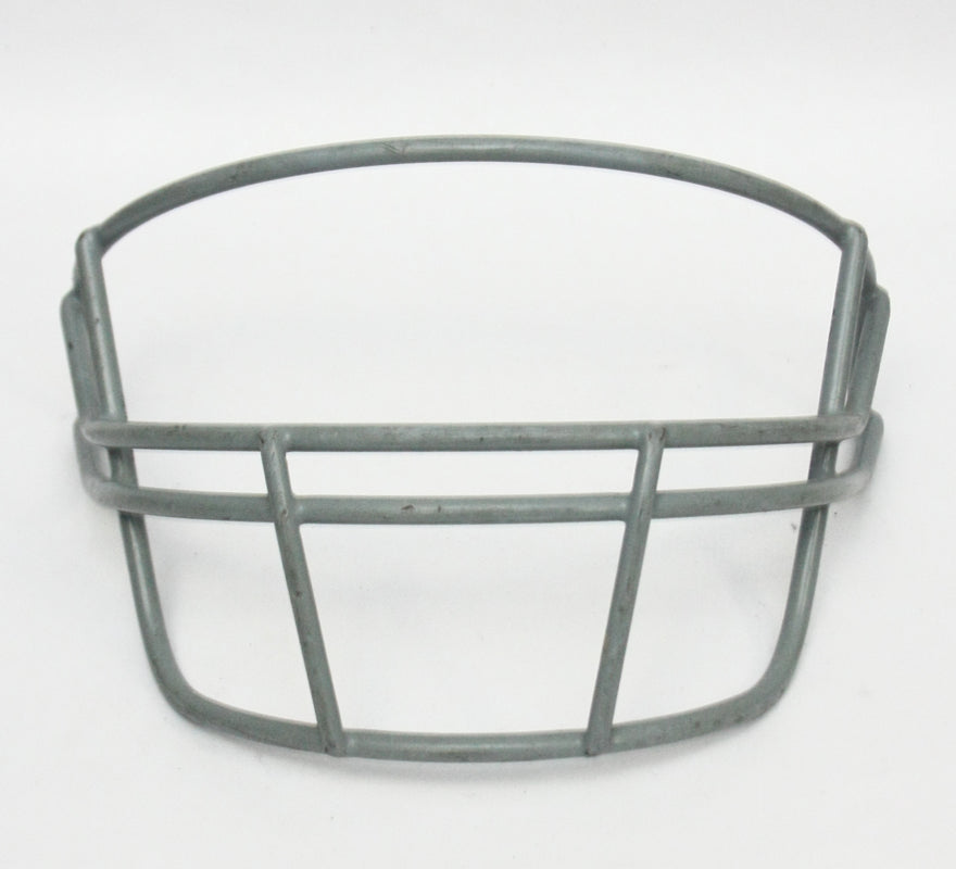 Game used Vintage 1990s Schutt OPO Jr. Pro Football Helmet Facemask - Grey a