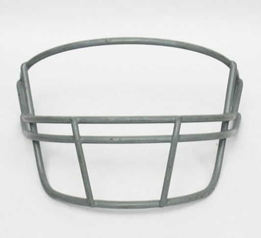 Game used Vintage 1990s Schutt OPO Jr. Pro Football Helmet Facemask - Grey a