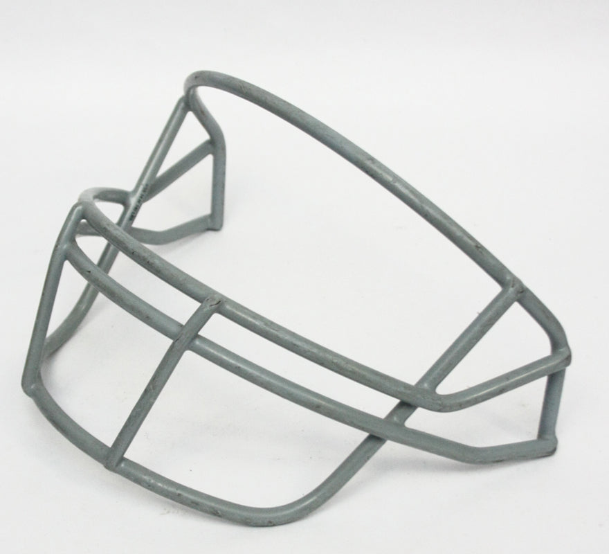 Game used Vintage 1990s Schutt OPO Jr. Pro Football Helmet Facemask - Grey a