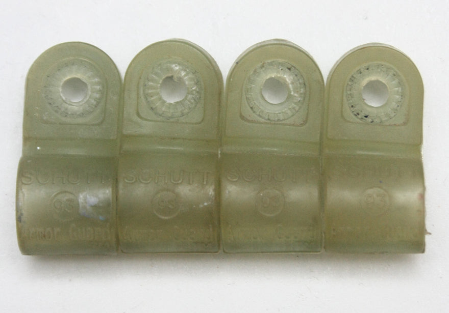 Vintage Game Used 1993 Schutt Football Helmet Facemask Clips 011826J