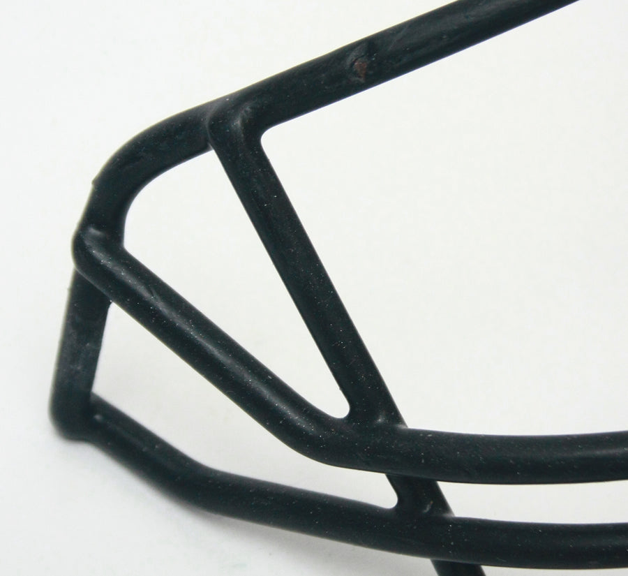 Game Used Vintage Schutt NOPO Football Helmet Facemask - Black - IJE