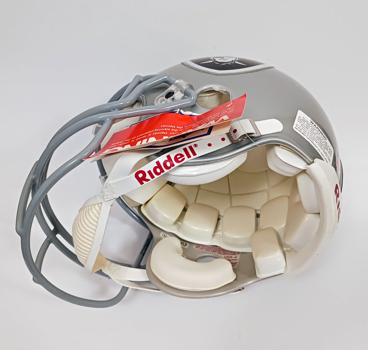 Vintage NOS Oakland Los Angeles Raiders Riddell VSR4 Pro Line Football Helmet b