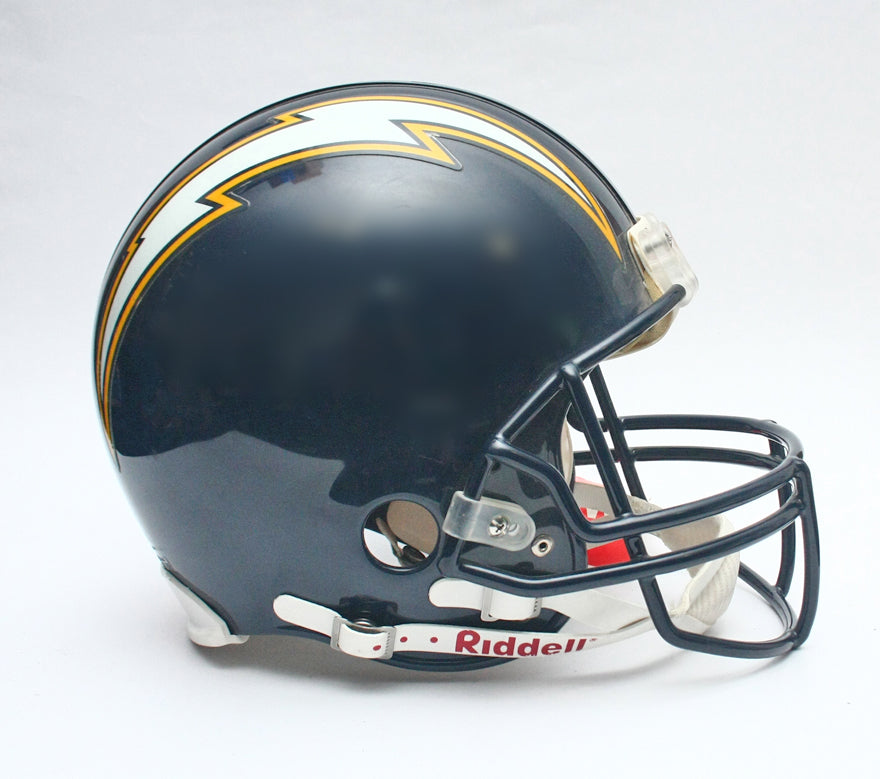 Vintage NOS San Diego Chargers Signed Riddell VSR4 Pro Line Football Helmet