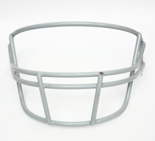 Game used Vintage 2000s Schutt OPO Jr. Pro Football Helmet Facemask - Grey