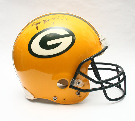 Brett Farve Autograph Vintage Riddell VSR4 Proline Football Helmet - Holograph Sticker COA