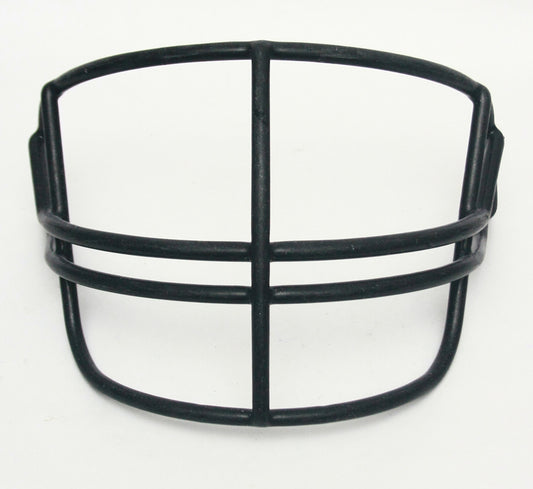 Game Used Vintage Schutt NOPO Football Helmet Facemask - Black - HJE