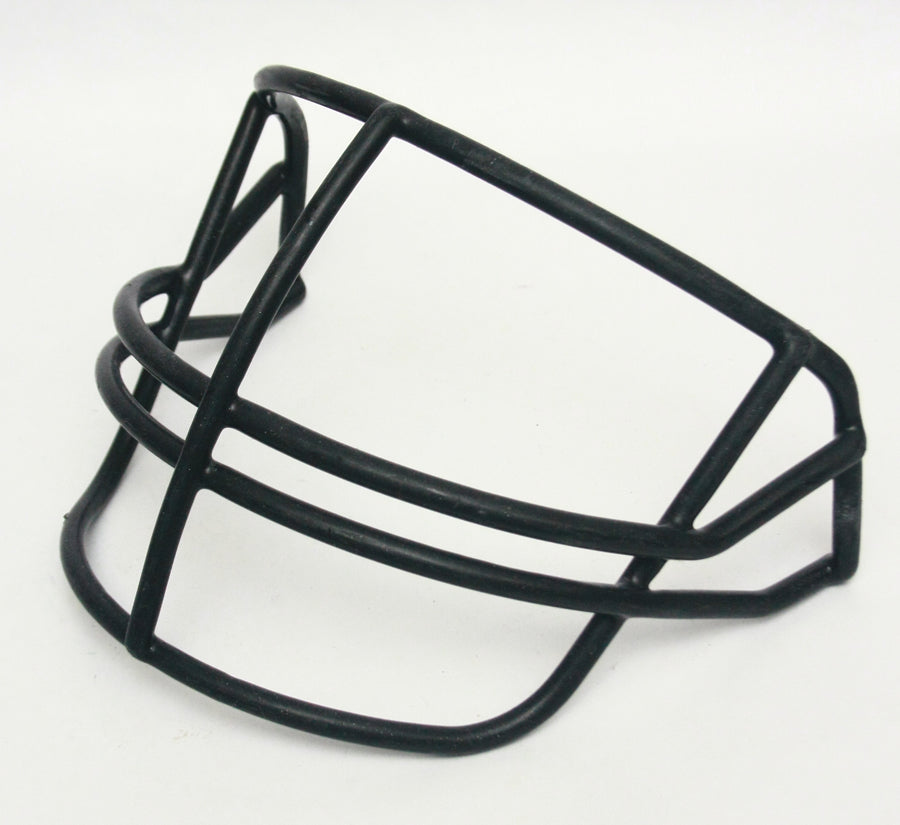 Game Used Vintage Schutt NOPO Football Helmet Facemask - Black - HJE