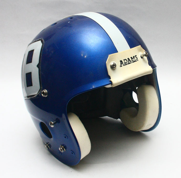 Game Used Adams Football Helmet - Size Medium