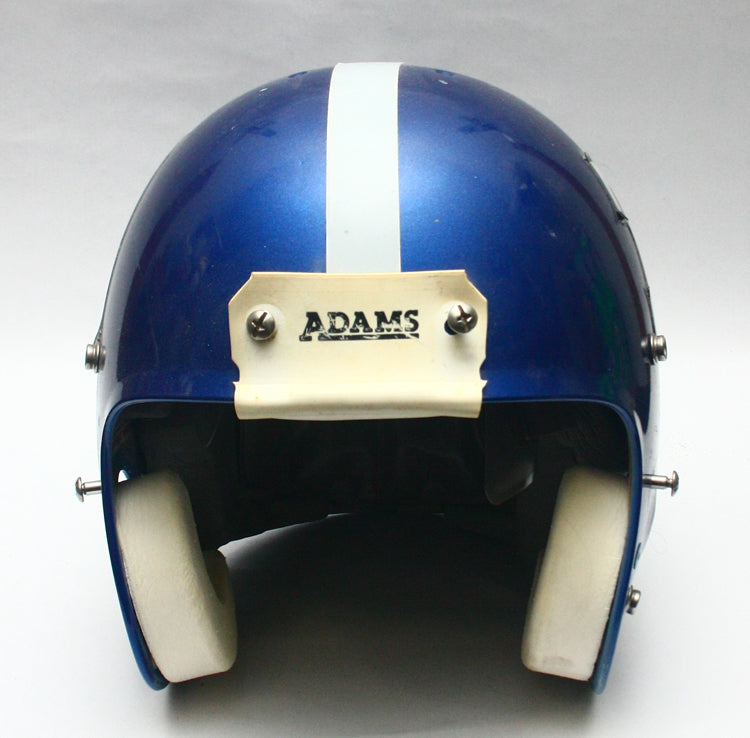 Game Used Adams Football Helmet - Size Medium