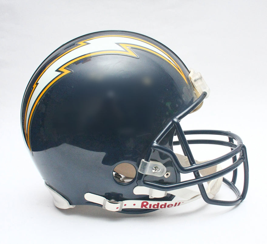 Vintage NOS San Diego Chargers Signed Riddell VSR4 Pro Line Football Helmet