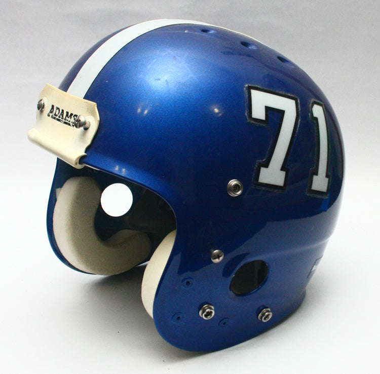 Game Used Adams Football Helmet - Size Medium