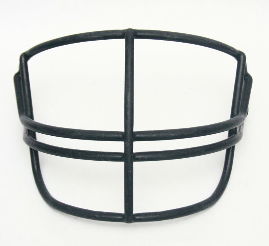 Game Used Vintage Schutt NOPO Football Helmet Facemask - Black - JJE