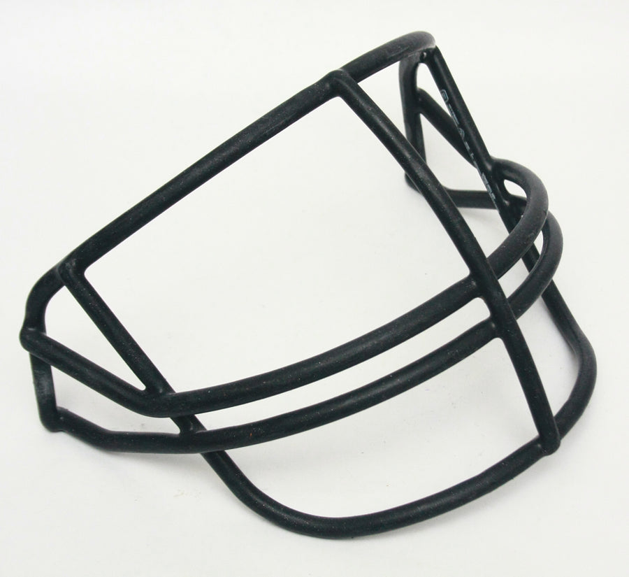 Game Used Vintage Schutt NOPO Football Helmet Facemask - Black - JJE