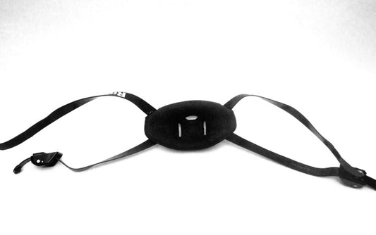 NOS SportStar Hard Cup Football Helmet Chinstrap - Black