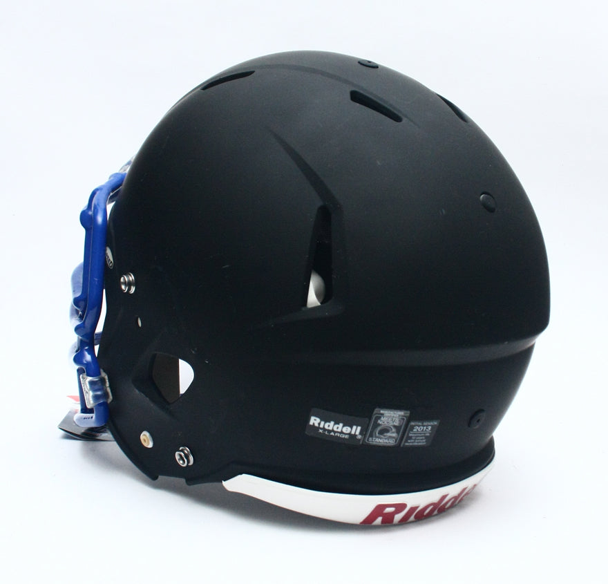 NOS 2013 Riddell Speed Classic Football Helmet - Adult Extra Large - Matte Black