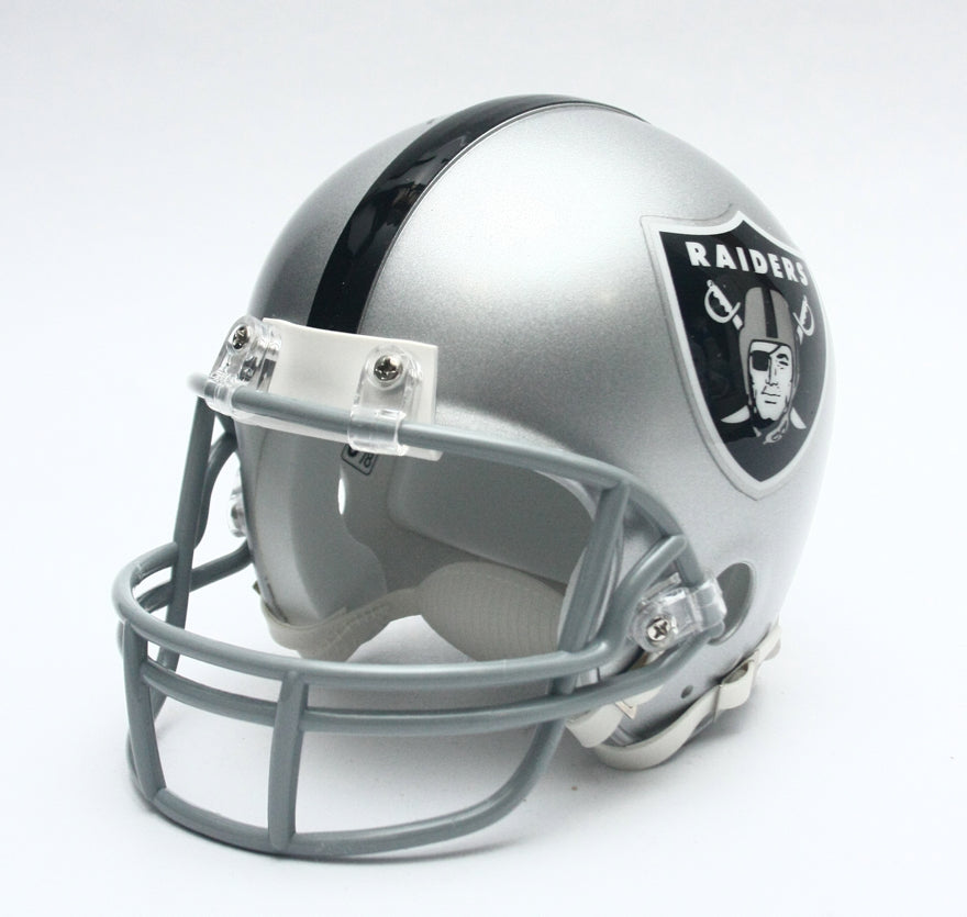 NIB Oakland LA Vegas Raiders Bryan Edwards Signed Riddell MINI Football Helmet