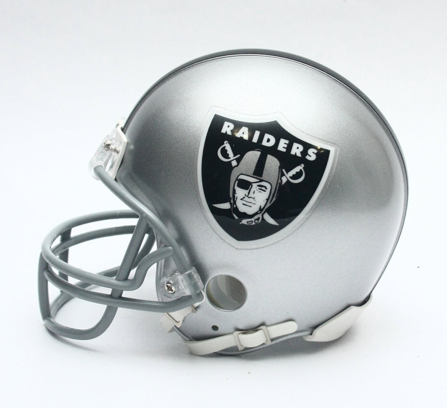 NIB Oakland LA Vegas Raiders Bryan Edwards Signed Riddell MINI Football Helmet