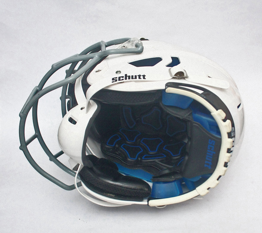 Game Used Schutt F7 Football Helmet - Medium Youth - Slightly Used