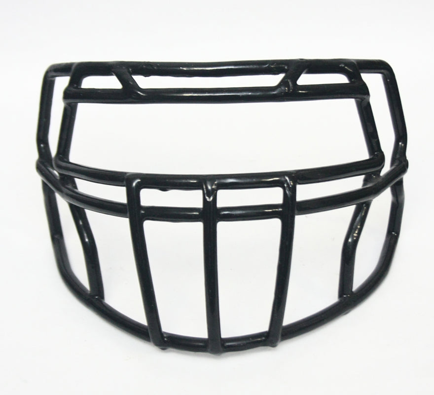 Game used Riddell S2BDC-LW-V Football Helmet Facemask - Black